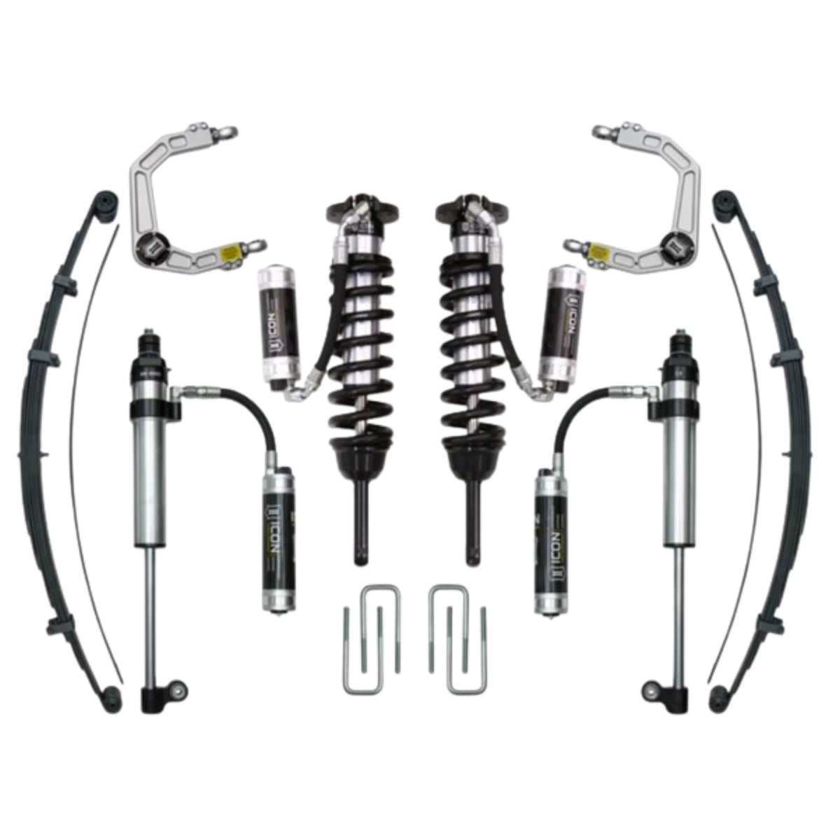 Icon | Stage 9 Suspension System | W/Billet Upper Control Arms | 0-3.5" Lift - (2005-2015) Toyota Tacoma | 0-2.75" Lift - (2016-2023) Toyota Tacoma  |  K53009 | High Road Suspension