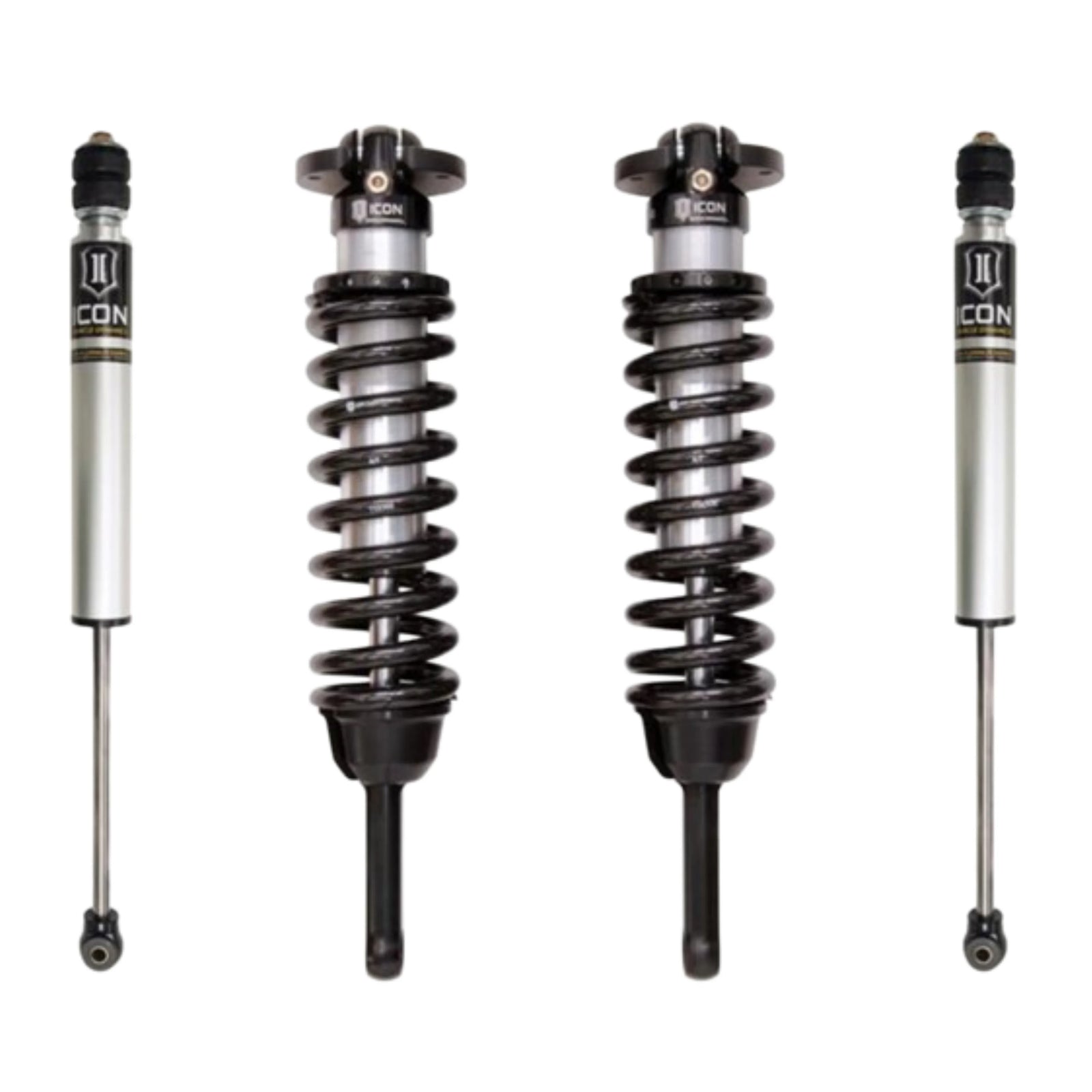 Icon | Stage 1 Suspension System | 0-3.5" Lift - (2005-2015) Toyota Tacoma | 0-2.75" Lift - (2016-2023) Toyota Tacoma  | K53001 | High Road Suspension