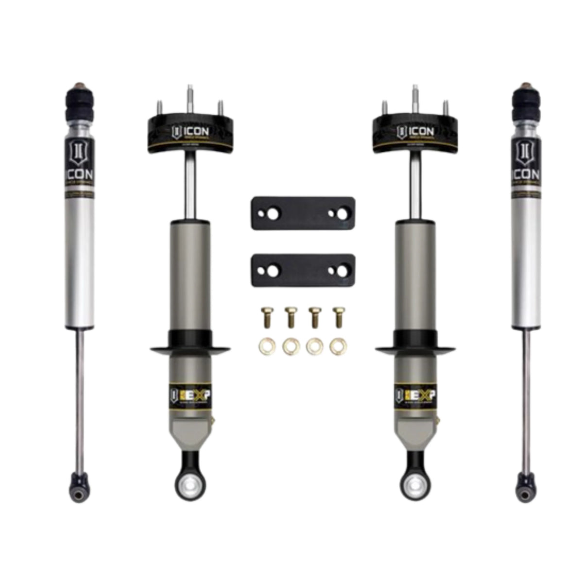 Icon | 0-2" Lift | Stage 1 EXP Suspension System | Toyota Tacoma (2005-2023) | K53220 | High Road Suspension