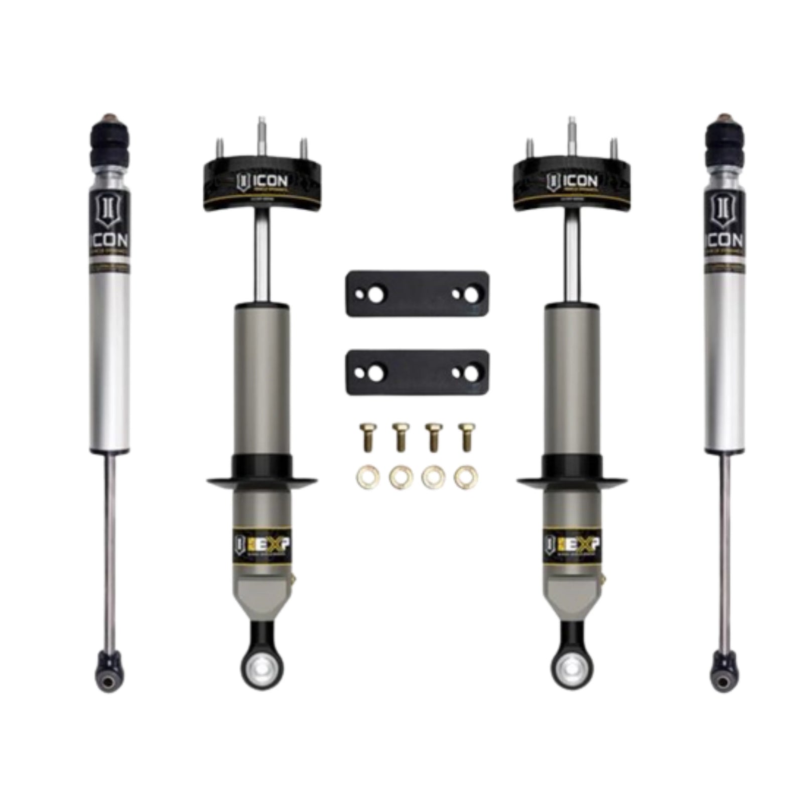 Icon | 0-2" Lift | Stage 1 EXP Suspension System | Toyota Tacoma (2005-2023) | K53220 | High Road Suspension