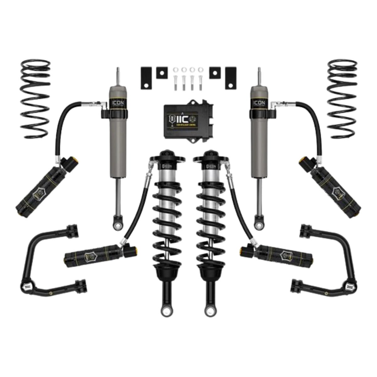 Icon | Stage 11 Suspension System | W/Tubular Upper Control Arms | 3-4.5" Lift | High Road Suspension