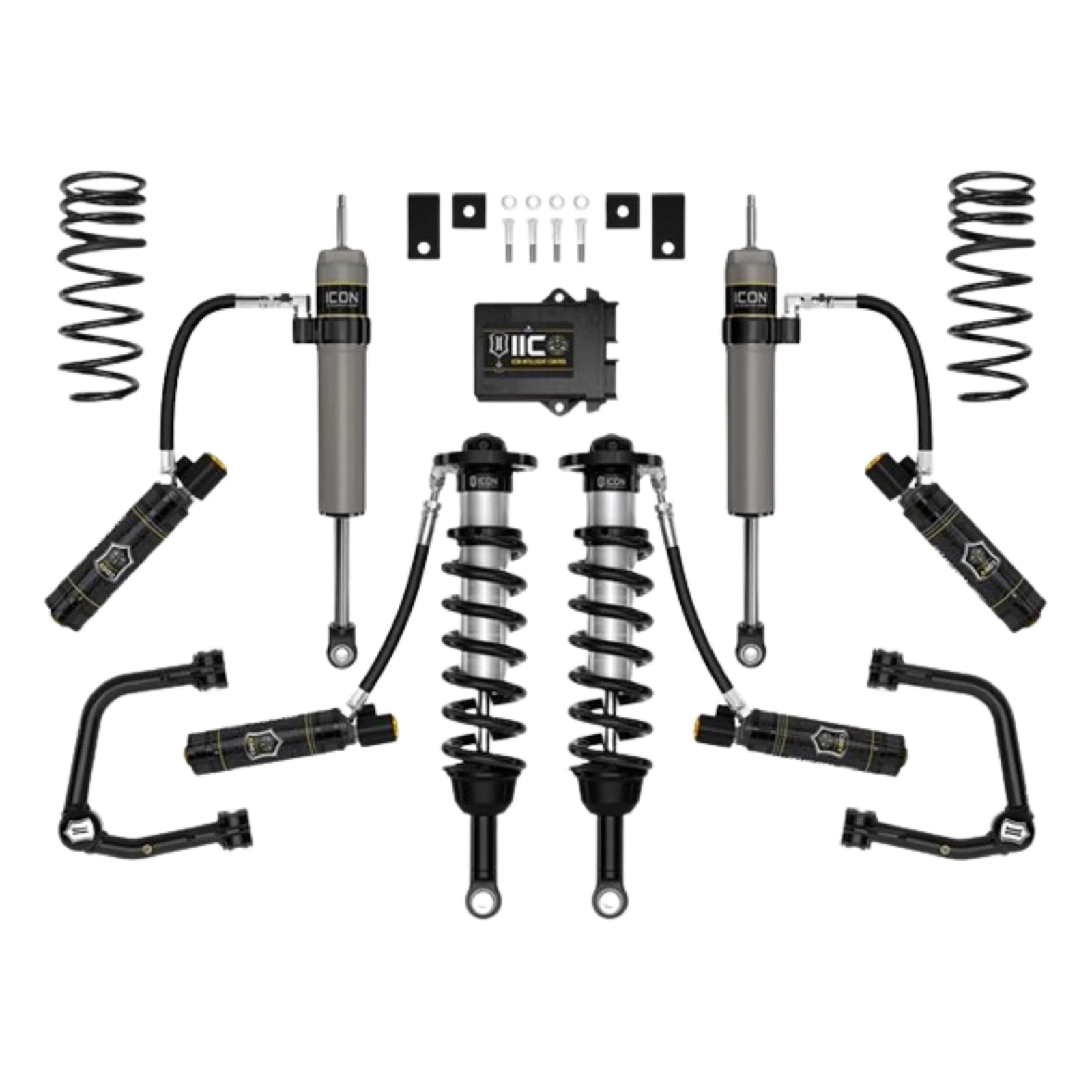 Icon | Stage 11 Suspension System | W/Tubular Upper Control Arms | 3-4.5" Lift | High Road Suspension