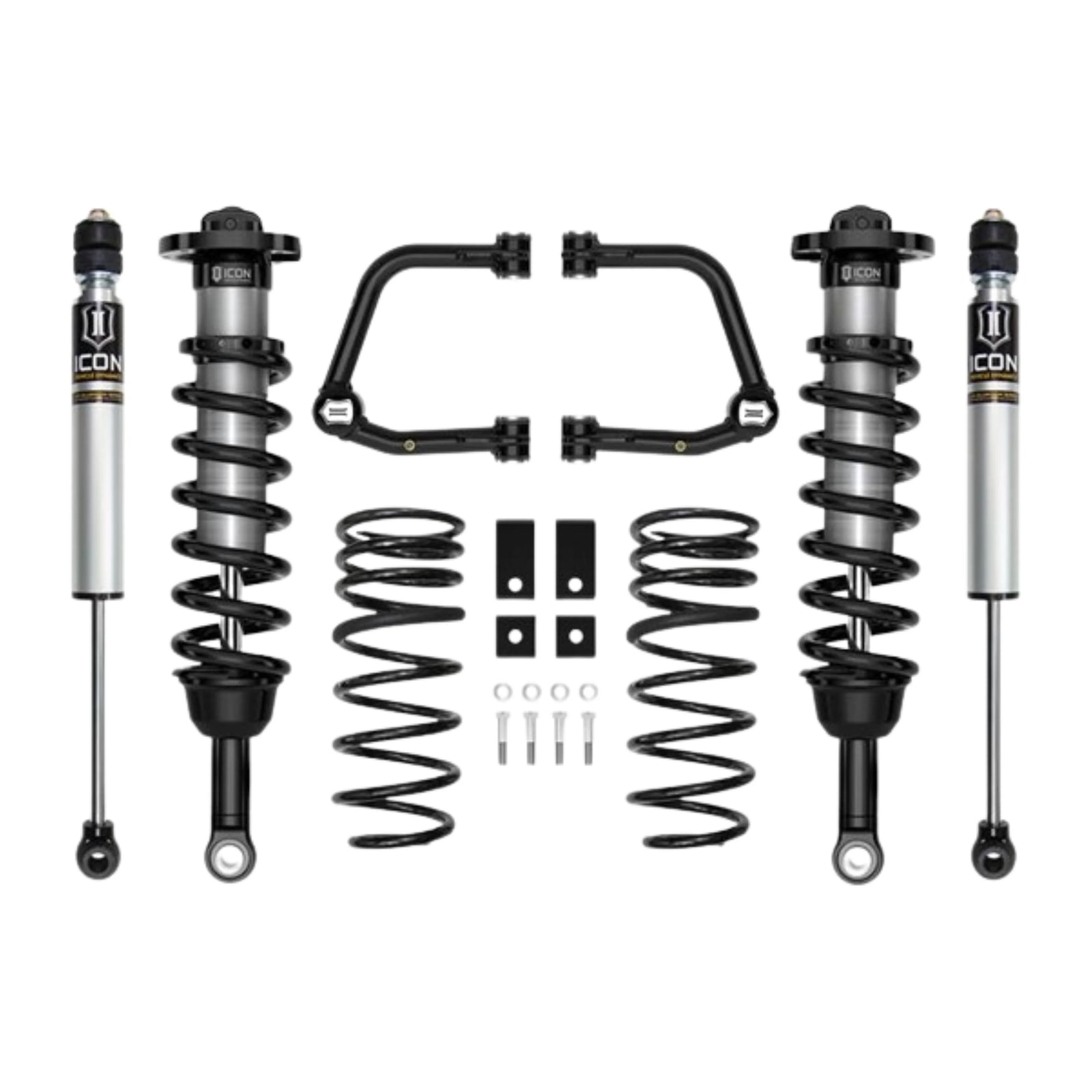 Icon | Stage 4 Suspension System | W/Tubular Upper Control Arms | 3-4.5" Lift | High Road Suspension