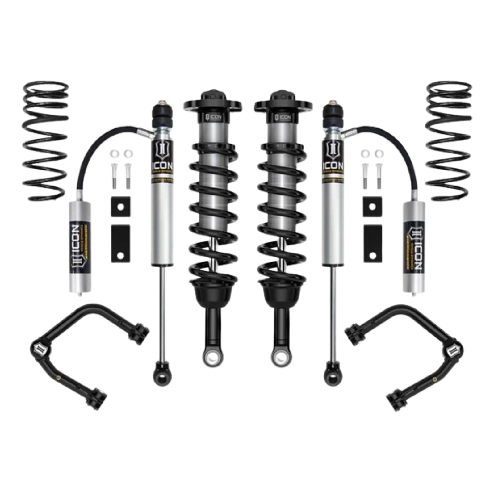 Icon | Stage 5 Suspension System | W/Tubular Upper Control Arms | 3-4.5" Lift | High Road Suspension