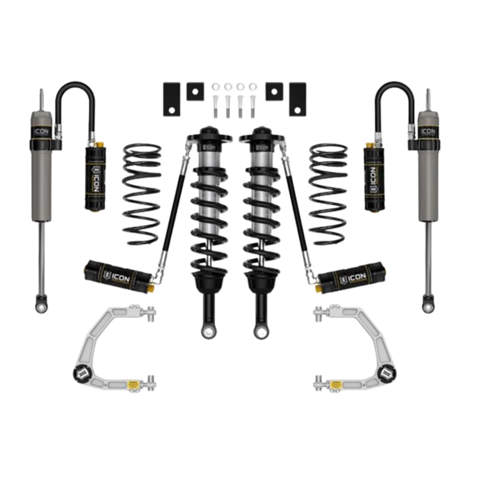 Icon | 3-4.5" Lift | Stage 9 Suspension System | W/Billet Upper Control Arms | High Road Suspension