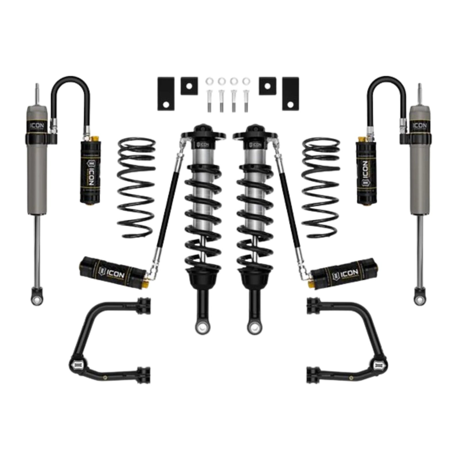 Icon | 3-4.5" Lift | Stage 9 Suspension System | W/Tubular Upper Control Arms | High Road Suspension