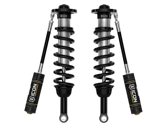 Icon | 5-6" Lift | 2.5" Remote Reservoir Front Coilover Kit | High Road Suspension