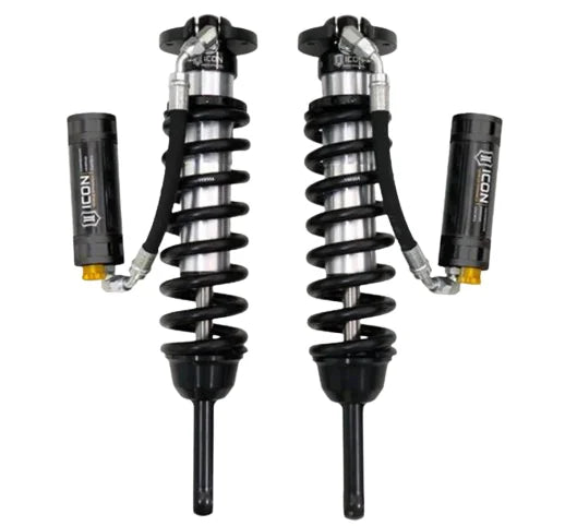 Icon | 6" Bracket Lift External Reservoir Coilovers W/Dampening Adjustment Knobs | 2005-2023 Toyota Tacoma | 58731C-CB | High Road Suspension