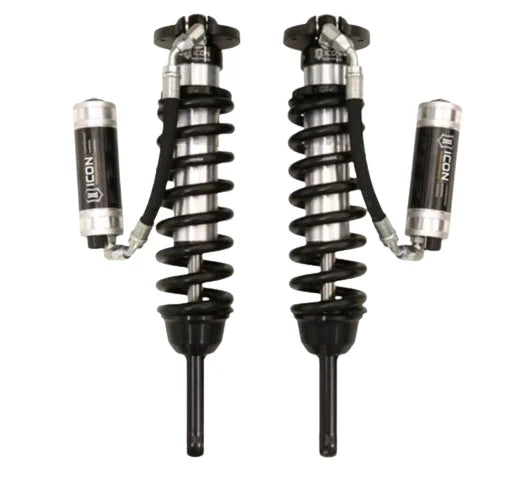 Icon | 6" Bracket Lift External Reservoir Coilovers W/Dampening Adjustment Knobs | 700lb Coil Springs | 2005-2023 Toyota Tacoma | 58731C-CB | High Road Suspension