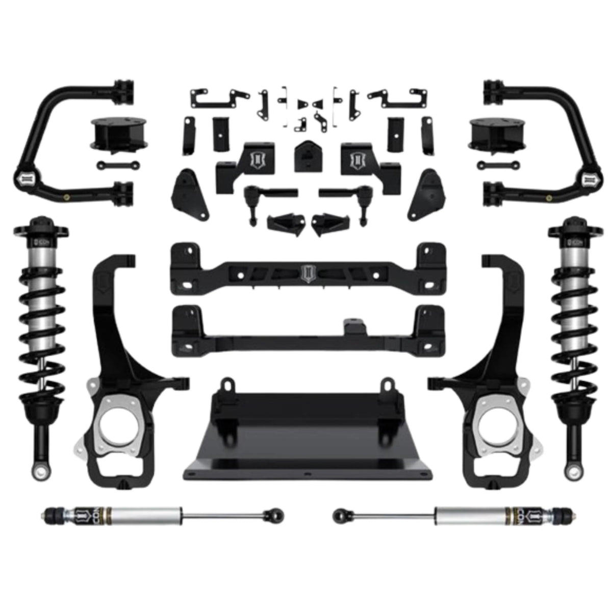 Icon | 6" Lift | Stage 2 Suspension System | W/Tubular Upper Control Arms | High Road Suspension