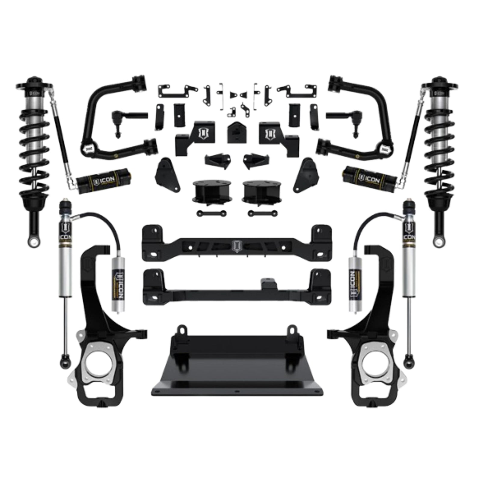 Icon | 6" Lift | Stage 3 Suspension System | W/Tubular Upper Control Arms | High Road Suspension