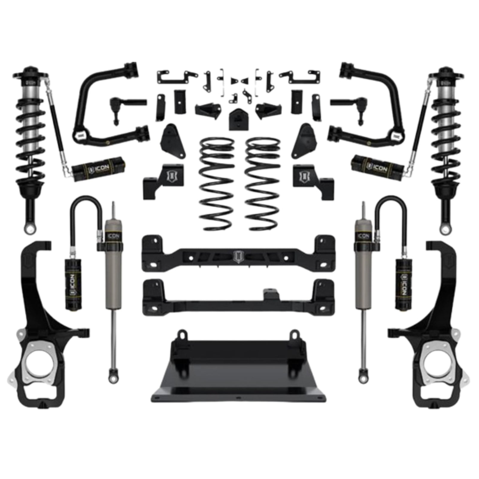 Icon | 6" Lift | Stage 4 Suspension System | W/Tubular Upper Control Arms | High Road Suspension