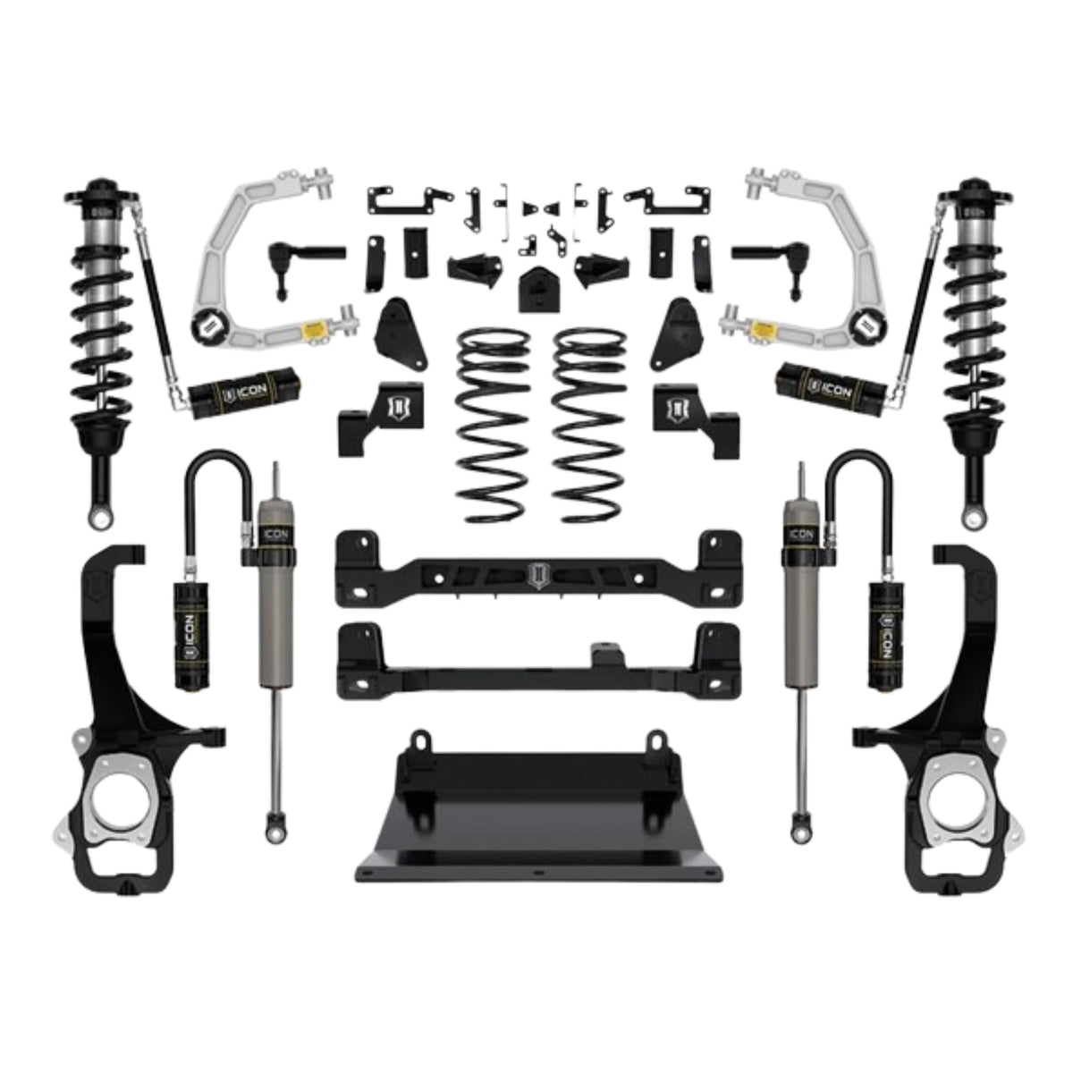 Icon | 6" Lift | Stage 4 Suspension System | W/Billet Upper Control Arms | Toyota Tundra | High Road Suspension