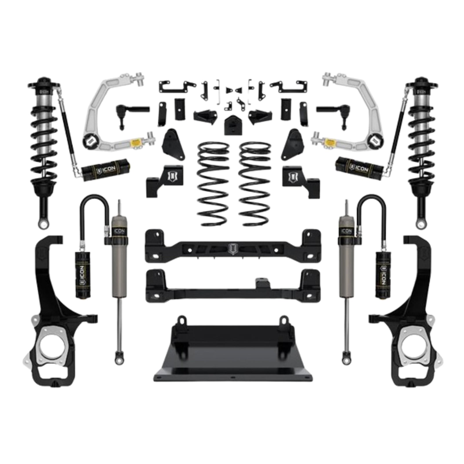 Icon | 6" Lift | Stage 4 Suspension System | W/Billet Upper Control Arms | Toyota Tundra | High Road Suspension