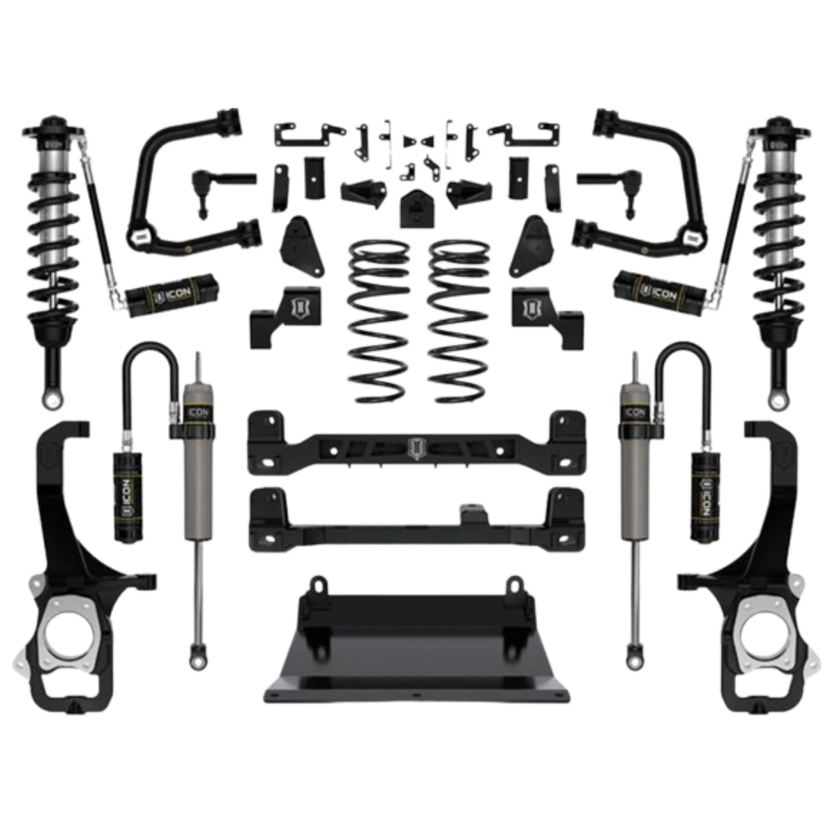 Icon | 6" Lift | Stage 4 Suspension System | W/Tubular Upper Control Arms | High Road Suspension