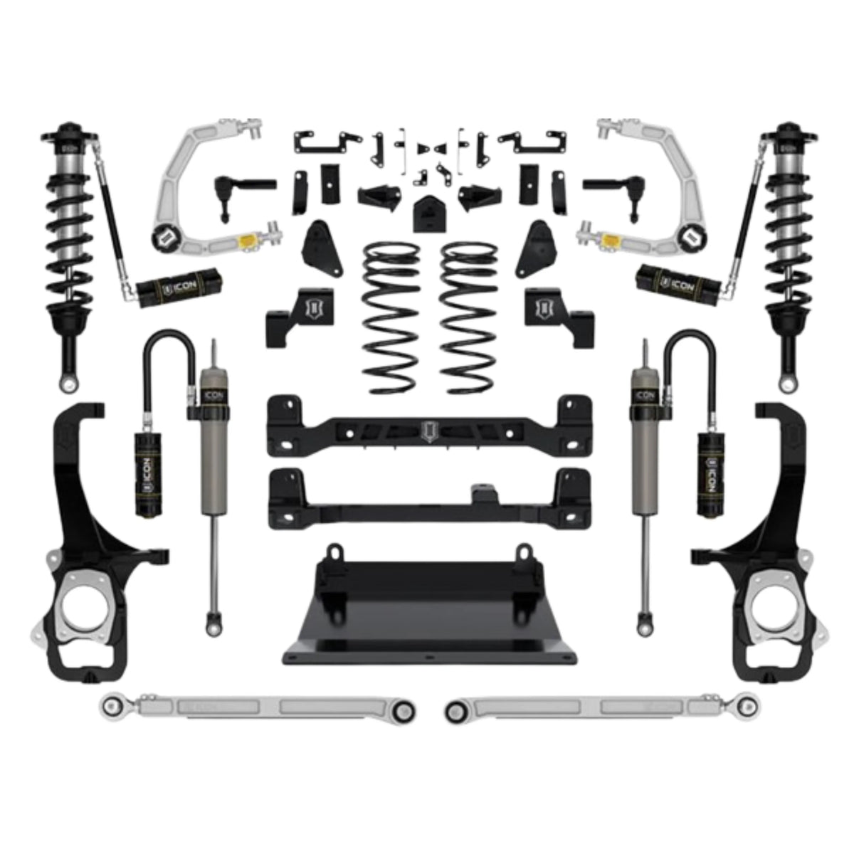 Icon | 6" Lift | Stage 5 Suspension System | W/Billet Upper Control Arms | High Road Suspension