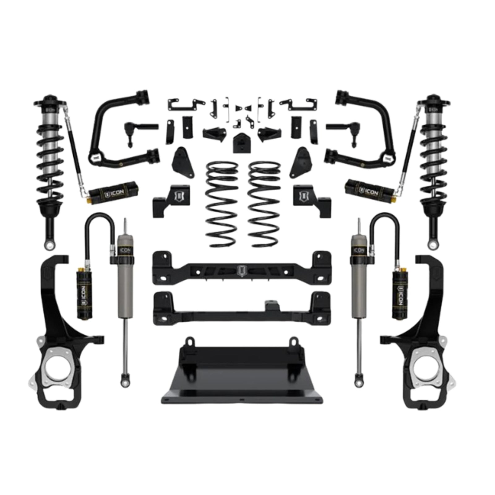 Icon | 6" Lift | Stage 6 Suspension System | W/Tubular Upper Control Arms | High Road Suspension