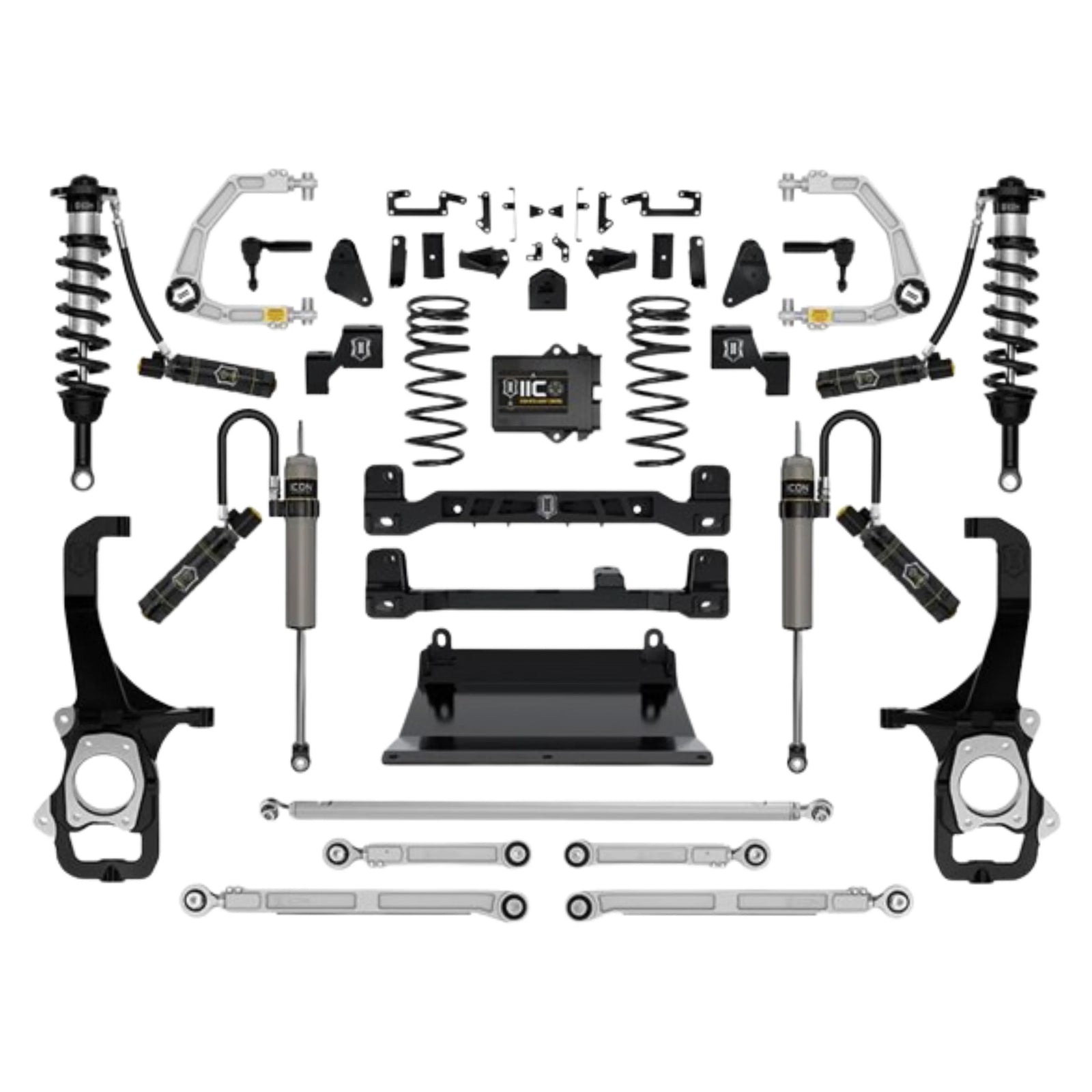Icon | 6" Lift | Stage 9 Suspension System | W/ Billet Upper Control Arms | High Road Suspension