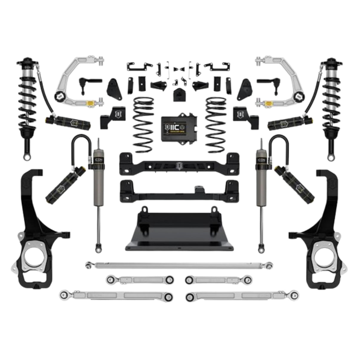Icon | 6" Lift | Stage 9 Suspension System | W/ Billet Upper Control Arms | High Road Suspension