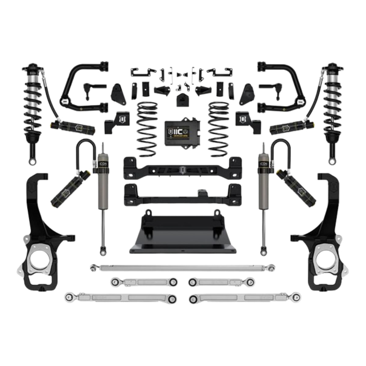 Icon | 6" Lift | Stage 9 Suspension System | W/ Tubular Upper Control Arms | High Road Suspension