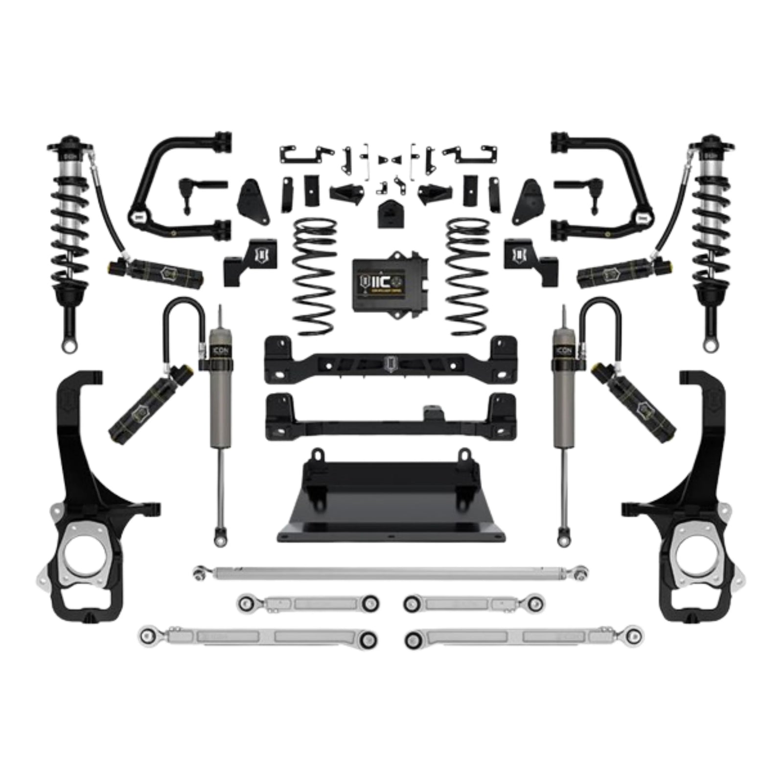 Icon | 6" Lift | Stage 9 Suspension System | W/ Tubular Upper Control Arms | High Road Suspension