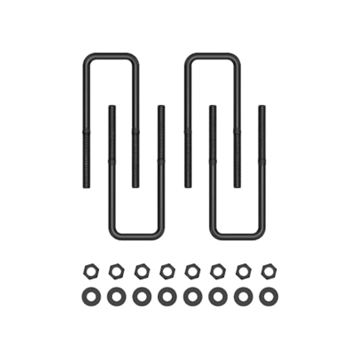 Icon | 8.0" Rear Lift U-Bolt Kit | 1996-2023 Toyota Tacoma or 2000-2021 Toyota Tundra | 52050 | High Road Suspension