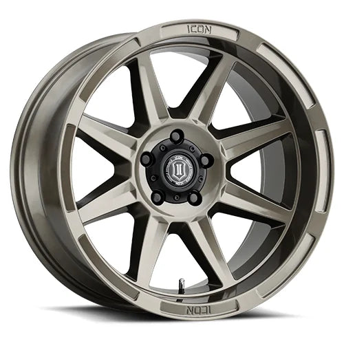 Icon Alloys | Bandit Gloss Bronze | 20 x 10 | -24mm Offset | High Road Suspension