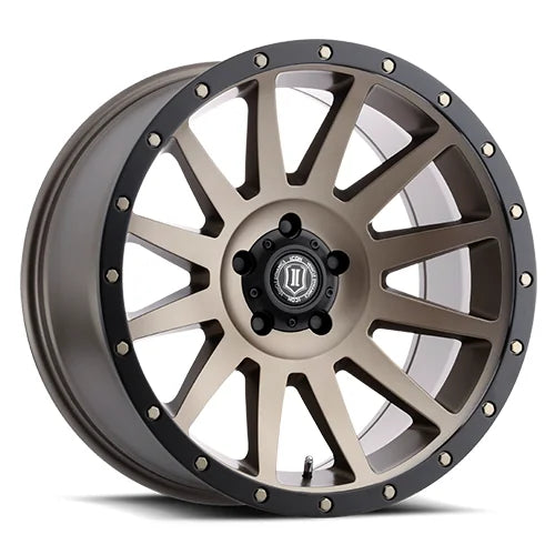 Icon Alloys | Compression | Bronze | 18 x 9 | +25mm Offset | High Road Suspension