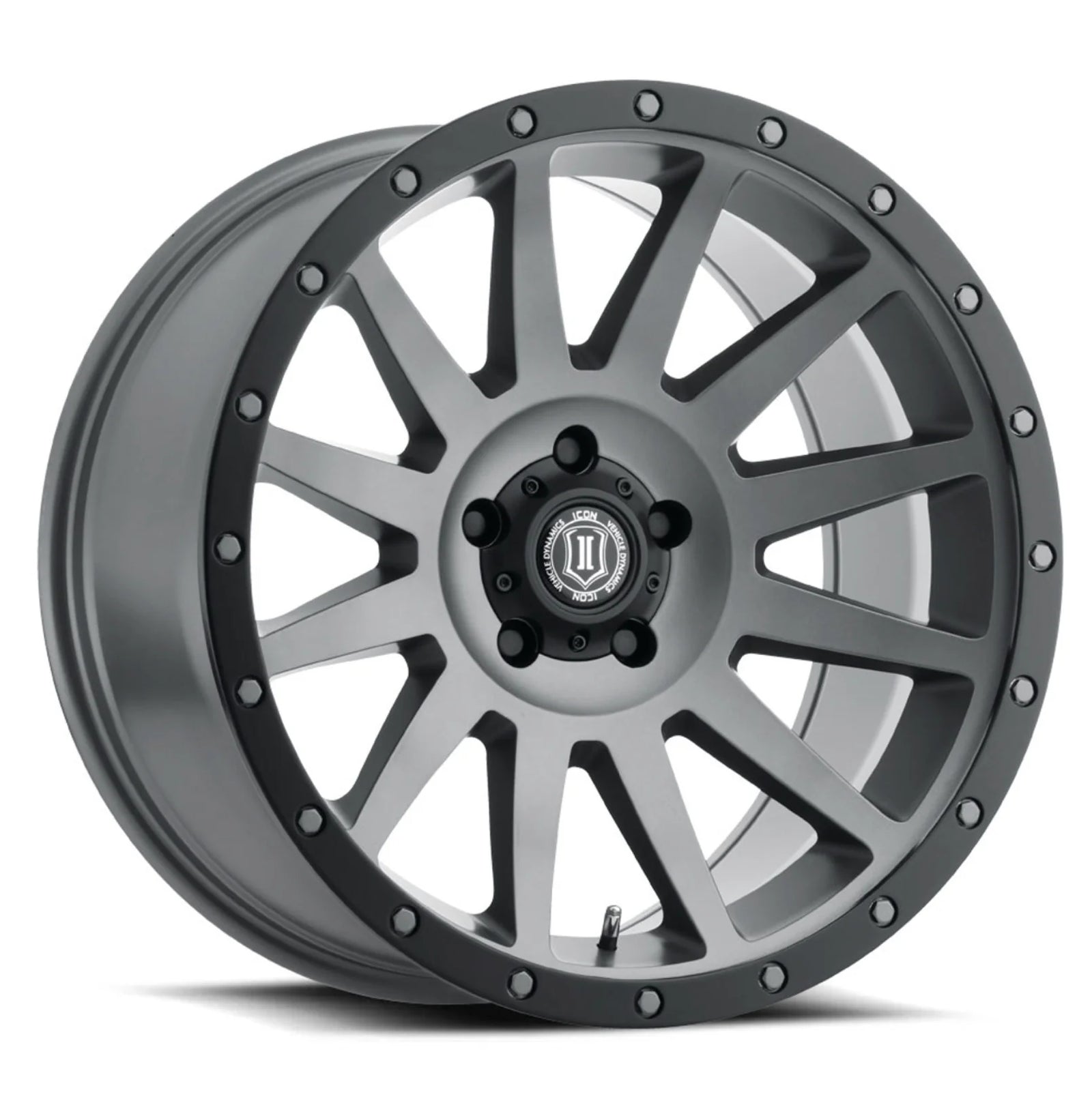 ICON ALLOYS | COMPRESSION | TITANIUM | 20x10 | 6x5.5 | -19 Offset | 4.75" BS | High Road Suspension