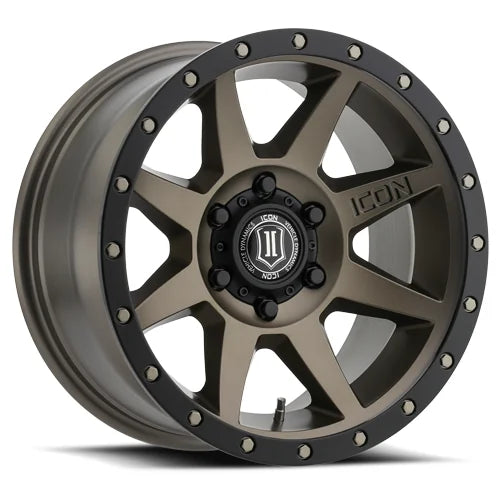Icon Alloys | Rebound Bronze | 20 x 9 | +16mm Offset | High Road Suspension