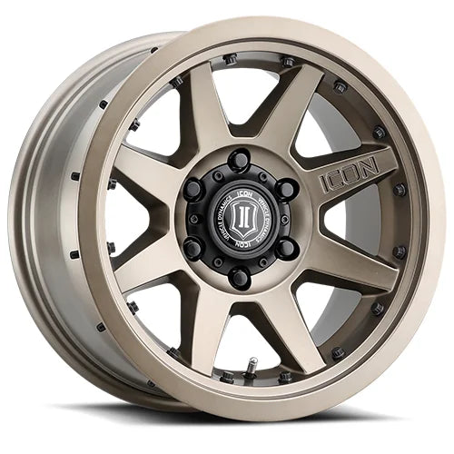 Icon Alloys | Rebound Pro | Bronze | 17 x 8.5 | +25mm Offset | High Road Suspension