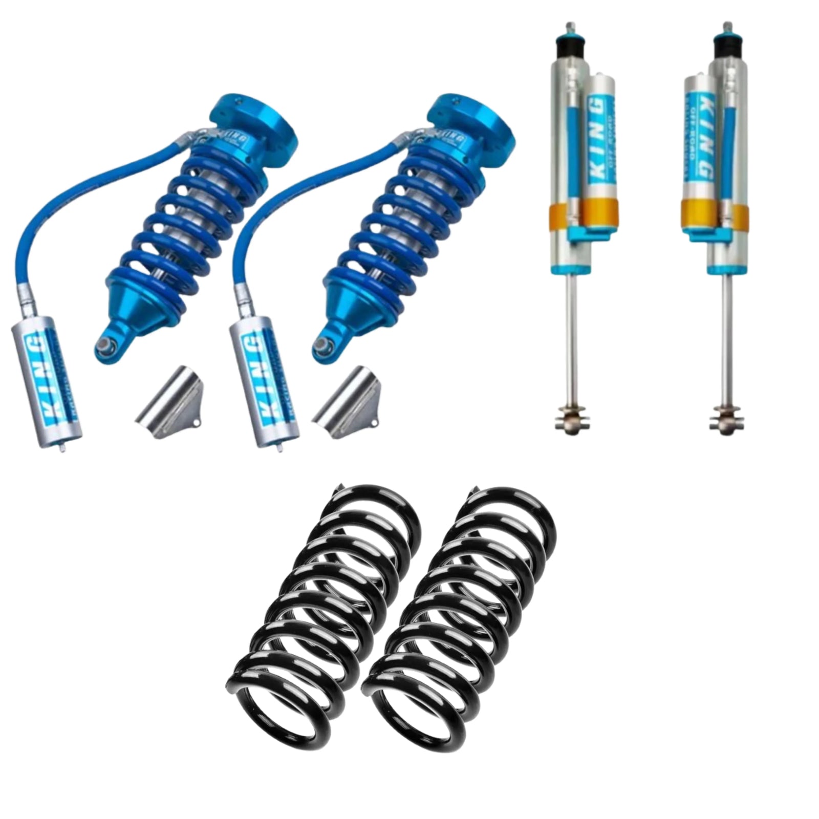 King Shock Replacement | Air Ride Delete Kit |Nissan Armada and Infiniti QX80 | Luxury
