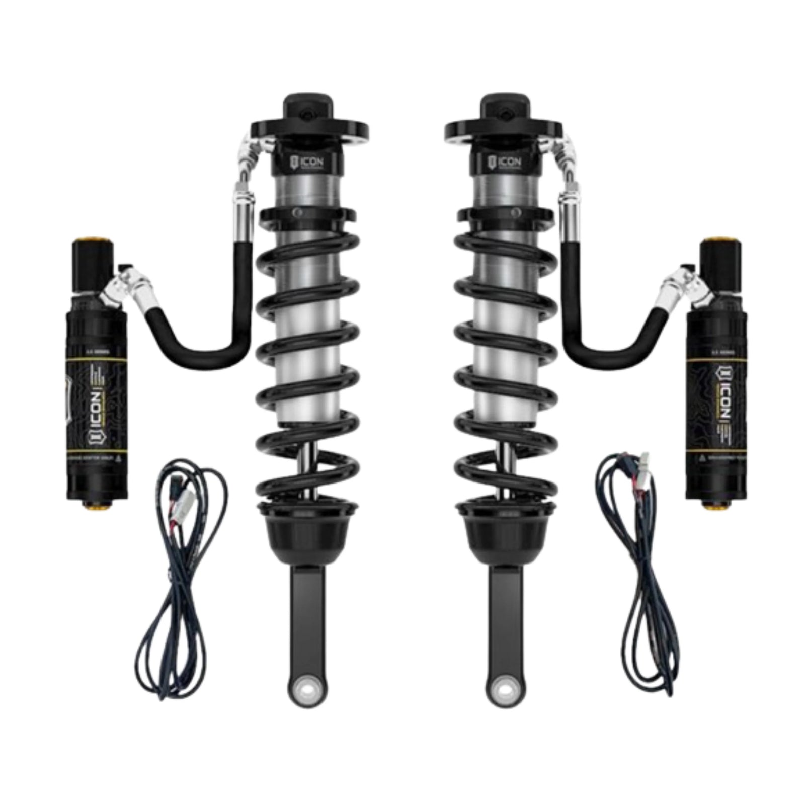 Icon | Extended Travel | VS External Reservoir Coilovers W/CDEV | 700LB Springs | 2010-2023 Toyota 4Runner | 58747E-700 | High Road Suspension