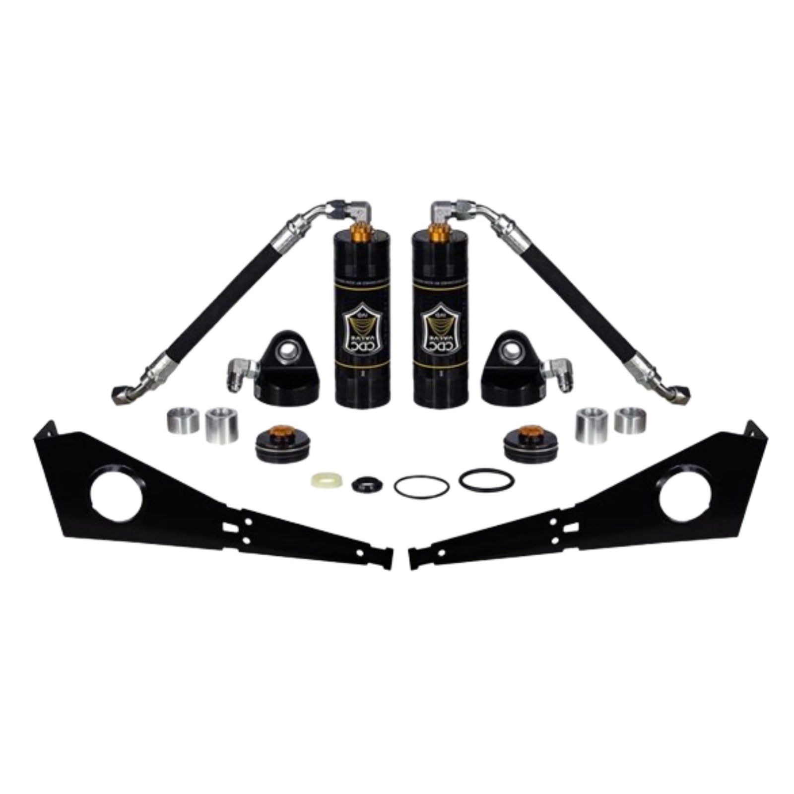 Icon | Front Coilover Reservoir Upgrade Kit | W/Seals and CDCV Upgrade | 4-Runner, FJ Cruiser, or Tacoma | 51035C | High Road Suspension