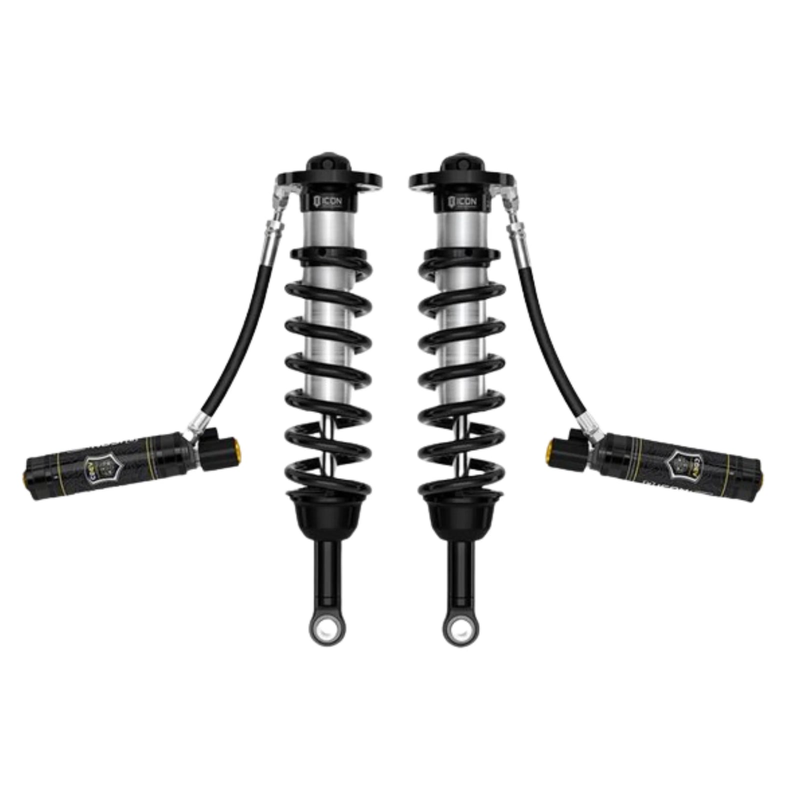 Icon | Long Travel VS External Reservoir Coilovers | W/CDEV | 2005-2023 Toyota Tacoma or 2010-2023 Toyota 4Runner | 59730E-CB | High Road Suspension