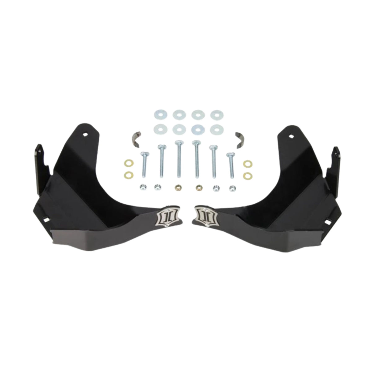 Icon | Lower Control Arm Skid Plate Kit | 2016-2023 Toyota Tacoma | 56107 | High Road Suspension