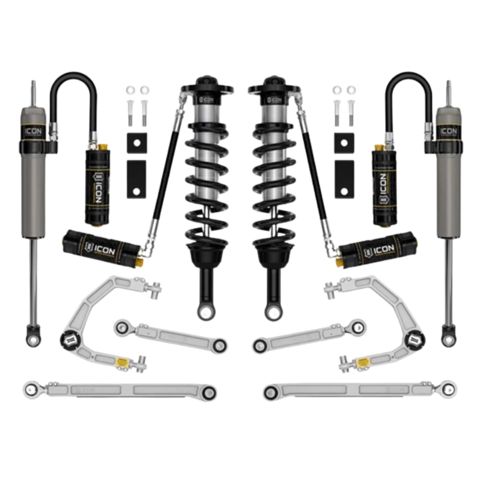 Icon | Stage 10 Suspension System | Billet UCA | 1.25-3.5" Lift | High Road Suspension