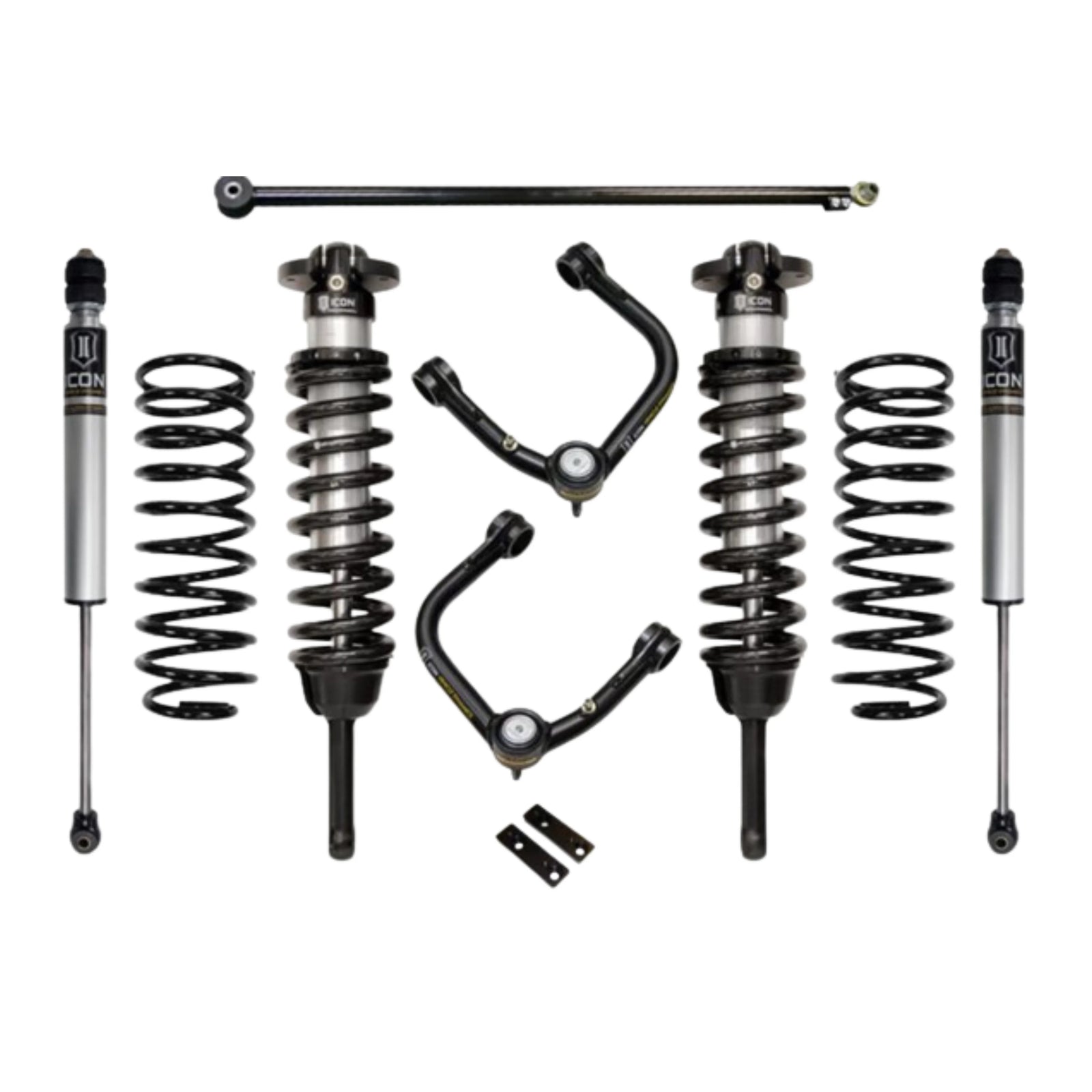 Icon | Stage 2 | 0-3.5" | Suspension System W/Tubular Upper Control Arms | (2010-2023) Lexus GX460 | K53182T | High Road Suspension