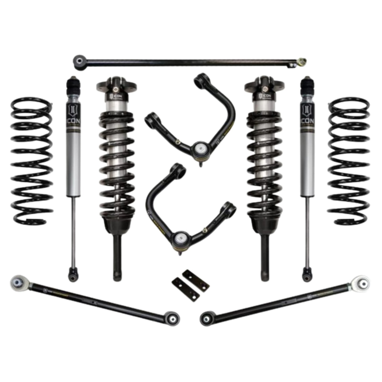 Icon | Stage 3 | 0-3.5" | Suspension System W/Tubular Upper Control Arms | (2010-2023) Lexus GX460 | K53183T | High Road Suspension