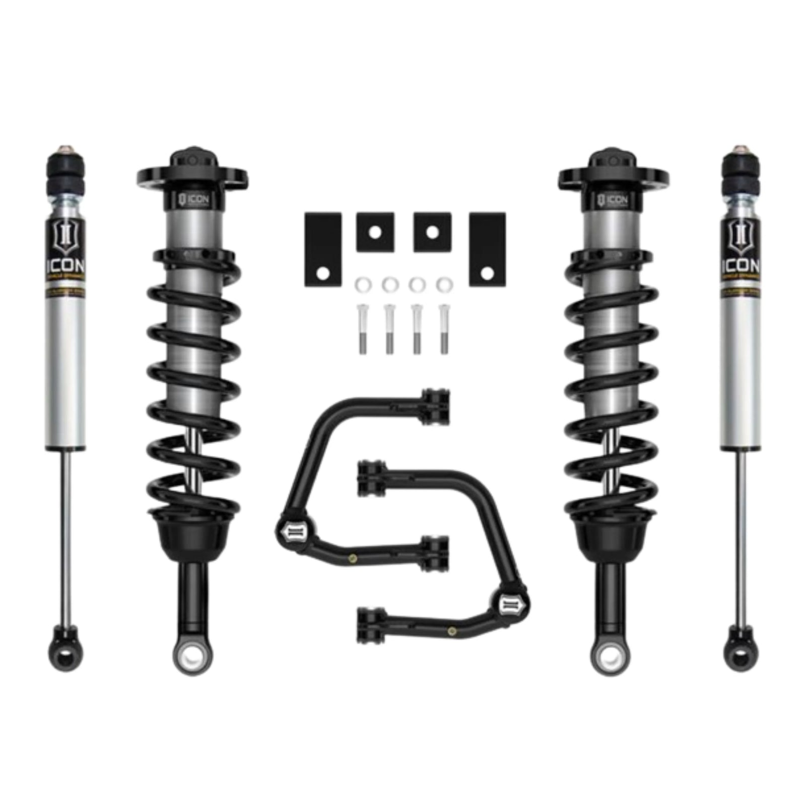 Icon | Stage 4 Suspension System W/Tubular UCAs | 2-3.5" Lift | High Road Suspension