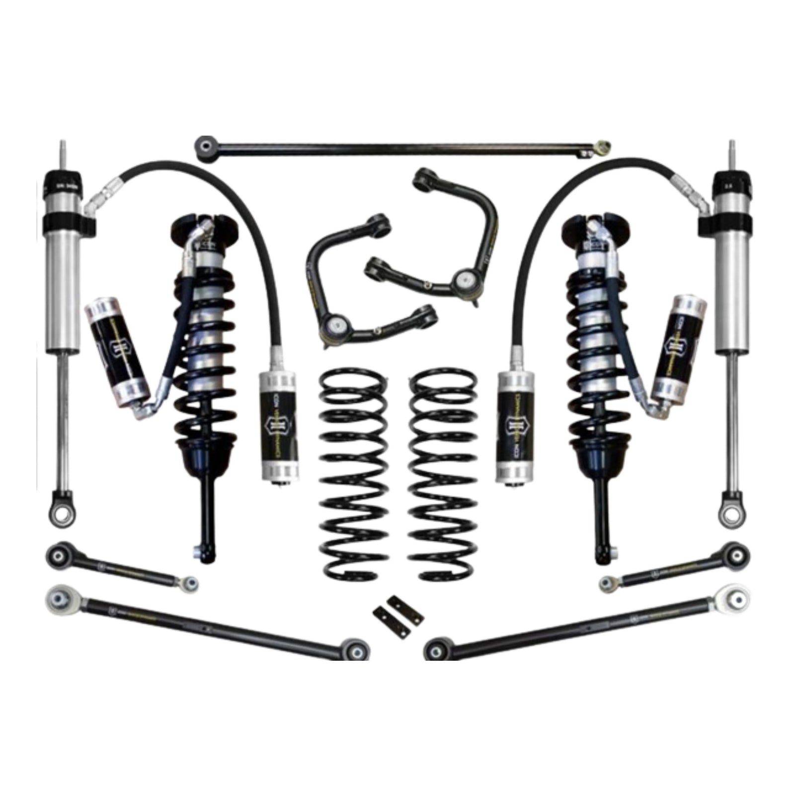 Icon | Stage 6 | 0-3.5" Lift | With Tubular Upper Control Arms | 2010-2023 Lexus GX460 | K53186T | High Road Suspension