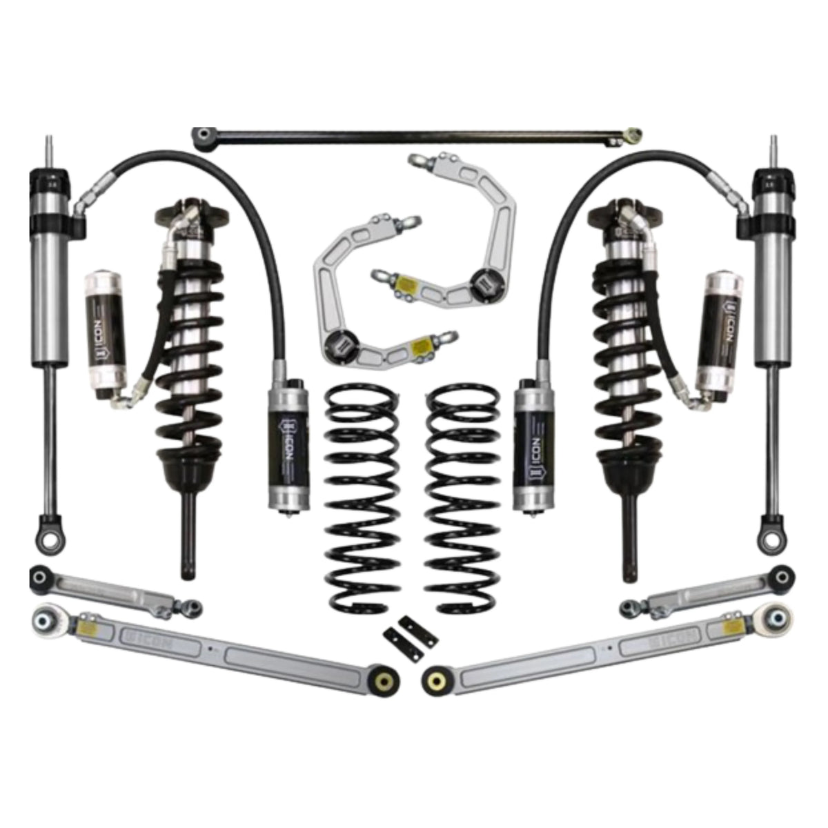 Icon | Stage 7 | 0-3.5" Lift | With Billet Upper Control Arms |2010-2023 Lexus GX460 | K53187 | High Road Suspension