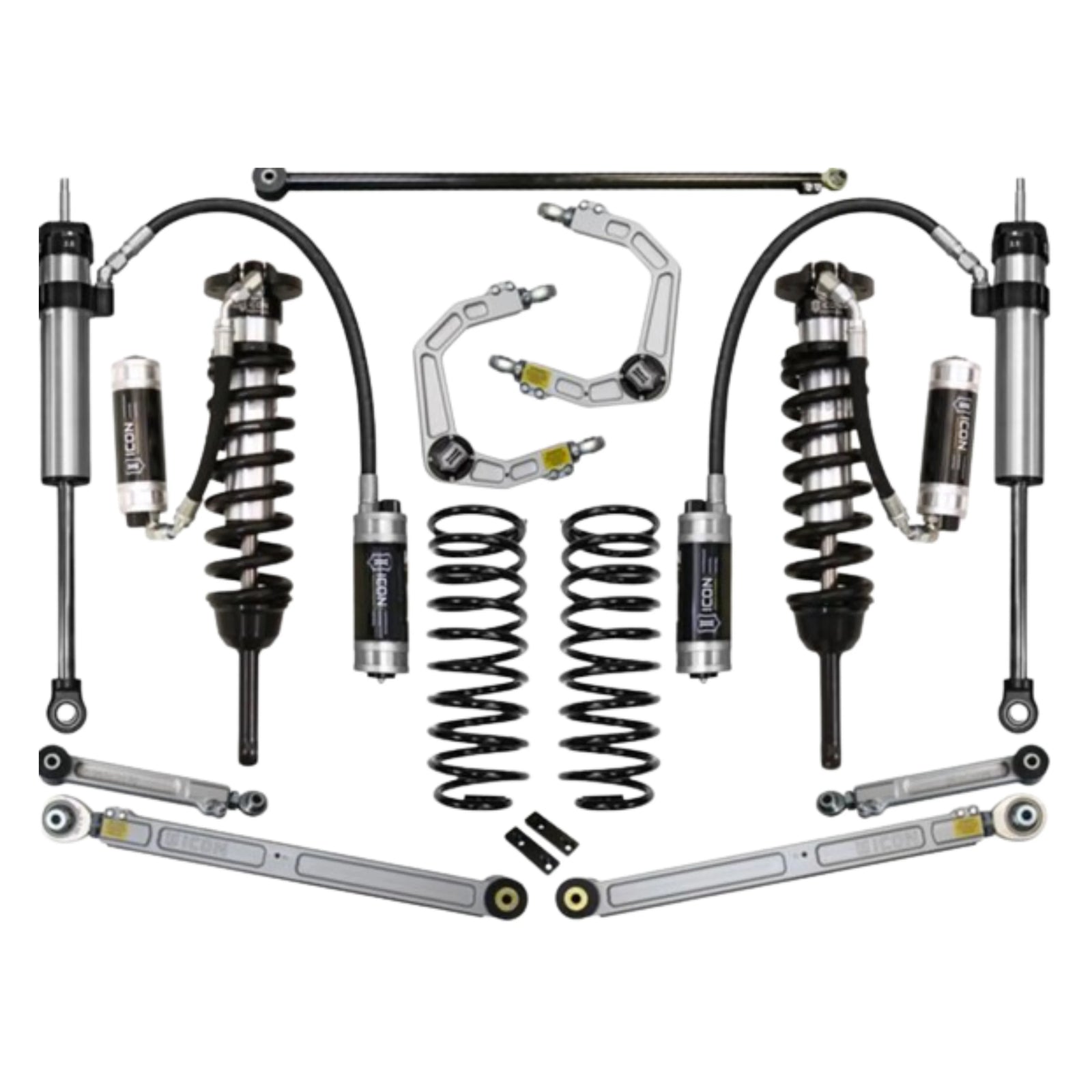 Icon | Stage 7 | 0-3.5" Lift | With Billet Upper Control Arms |2010-2023 Lexus GX460 | K53187 | High Road Suspension