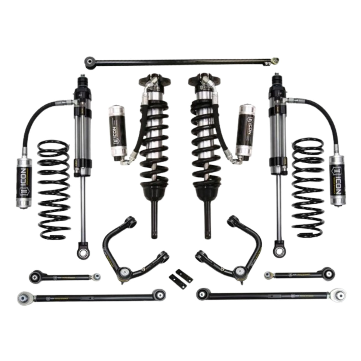 Icon | Stage 8 | 0-3.5" Lift Kit | W/Tubular UCA | (2010-23) Toyota 4Runner, (2010-14) Toyota FJ Cruiser | K53068T | High Road Suspension
