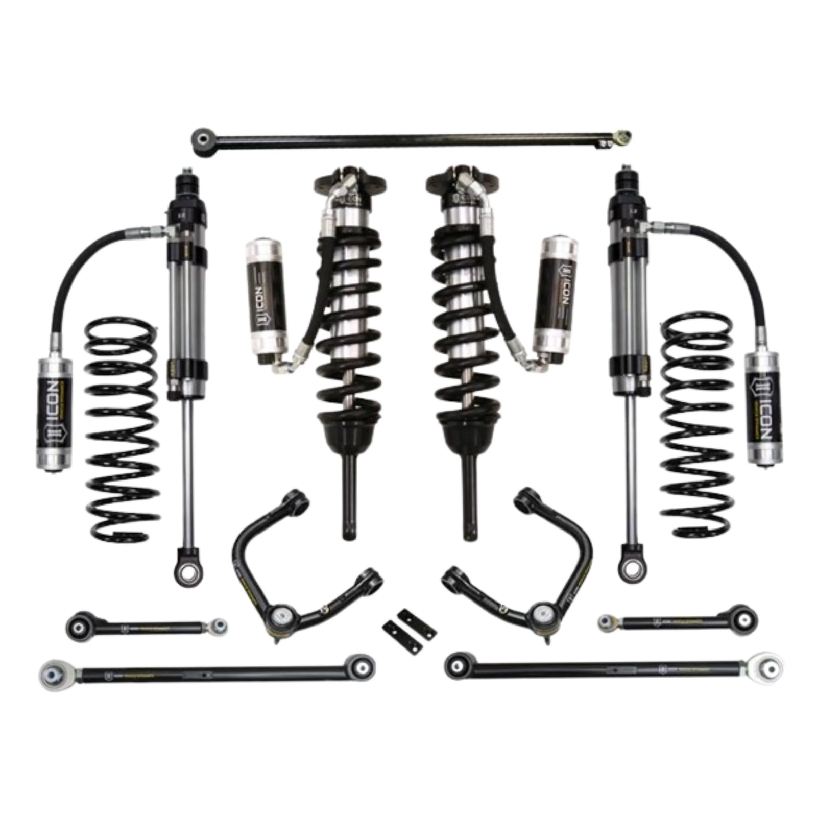 Icon | Stage 8 | 0-3.5" Lift Kit | W/Tubular UCA | (2010-23) Toyota 4Runner, (2010-14) Toyota FJ Cruiser | K53068T | High Road Suspension