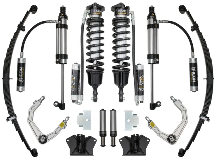 Icon 2007-2021 Toyota Tundra, 1.63-3" Lift, 3.0 Stage 3 Suspension System, Billet
