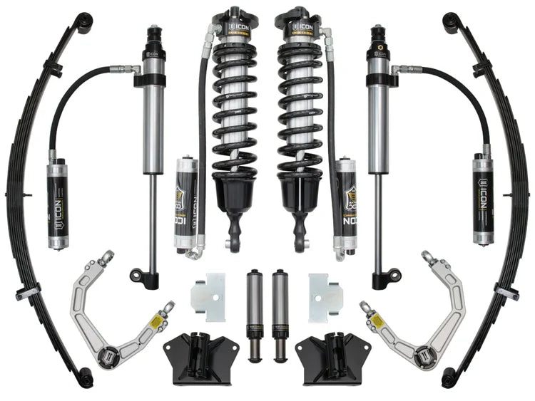 Icon 2007-2021 Toyota Tundra, 1.63-3" Lift, 3.0 Stage 2 Suspension System, Billet