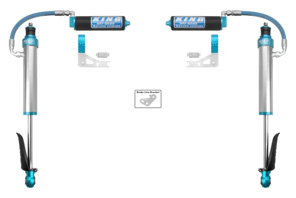 KING | 2.5" Body | External Reservoir Rear Shock Absorbers | High Road Suspension