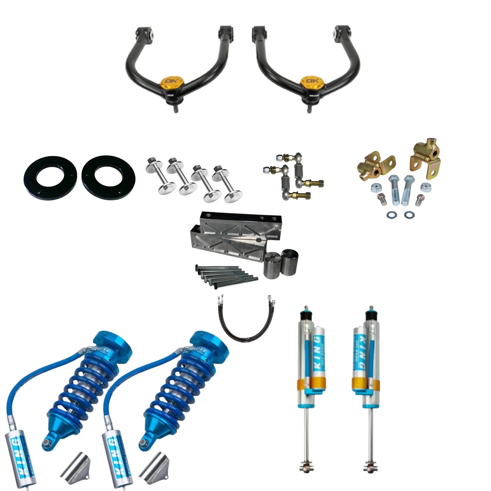 King 3" Lift Kit | 2017-2024 Nissan Armada | 2011-2013 Infiniti QX56 | 2014-2024 Infiniti QX80 | Luxury | High Road Suspension