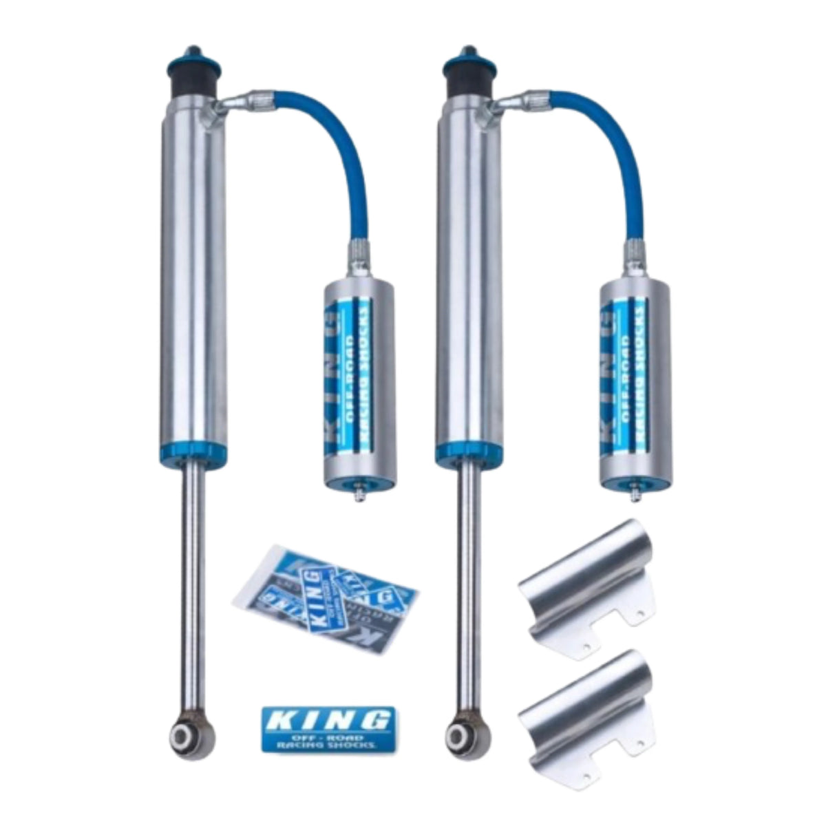 KING External Reservoir Rear Shocks, 2005-2023 Toyota Tacoma | High Road Suspension